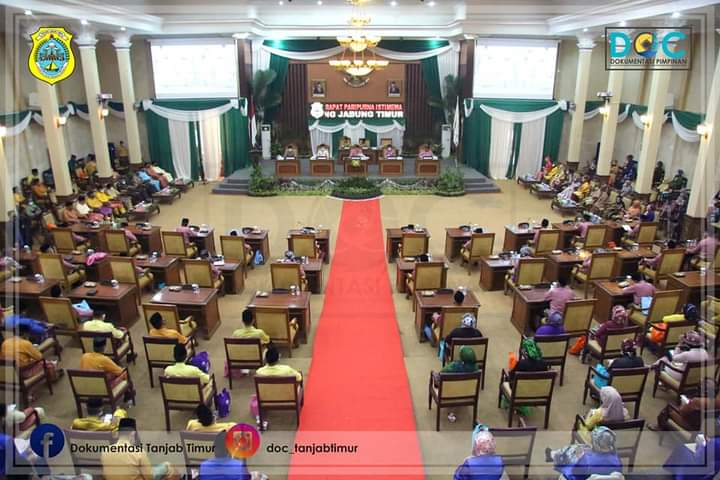 Paripurna Istimewa HUT ke 21 Kabupaten Tanjung Jabung Timur
