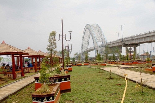 Taman Selaras Pinang Masak dengan panoramanya yang menawan.