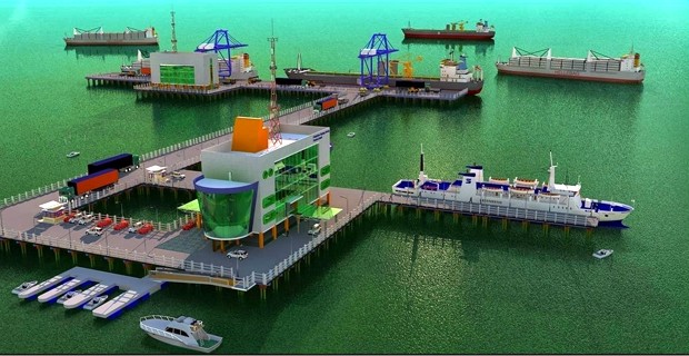 Master Plan Pelabuhan Ujung Jabung Kec. Sadu