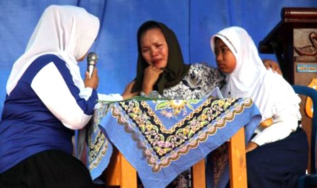DRAMA: drama KDRT Kecamatan Dendang yang mewakili Provinsi Jambi ke tingkat nasional.